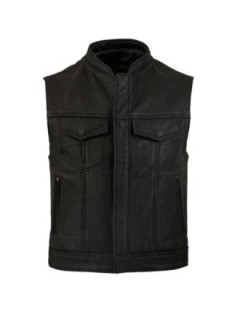 Boléro Cuir Vachette SOA Pleine Fleur