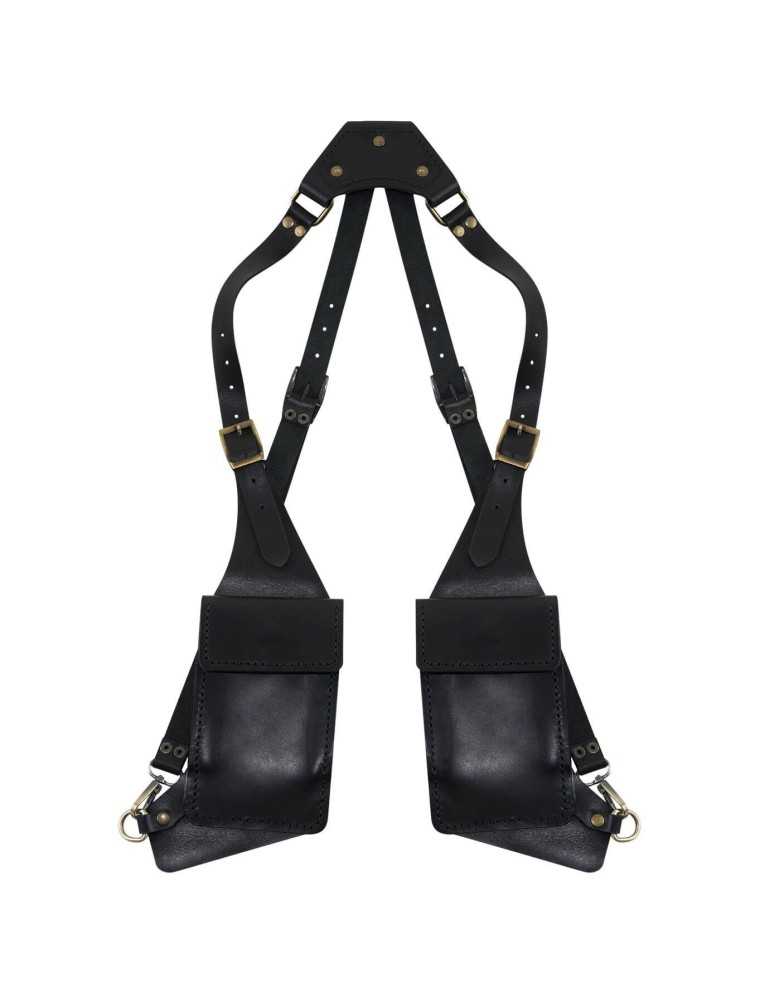 Holster Cuir Noir Biker Zolki