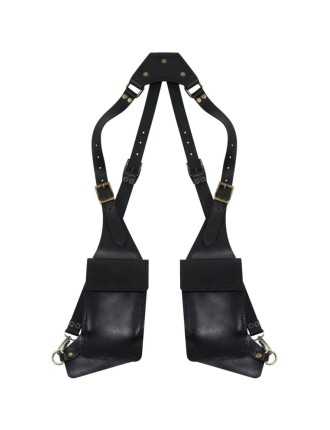 Holster Cuir Noir Biker Zolki