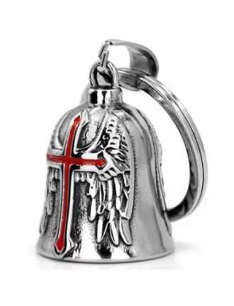 Clochette Porte Bonheur Chrétien Biker