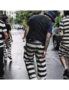 Pantalon Cuir Bagnard BASARA Japan Style