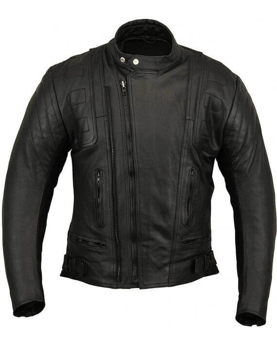 Blouson Moto Homme Cuir Zolki Custom Vintage