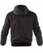 Blouson Moto Capuche Hoodie Noir Zolki