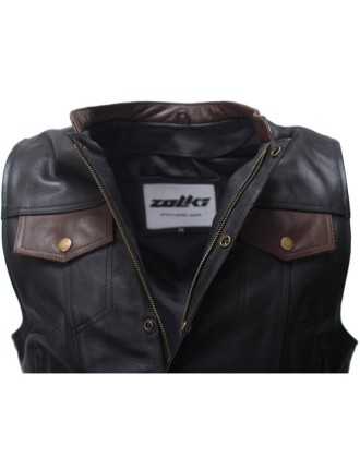Jacket Cuir Gilet USA Son'S Of Anarchy Marron