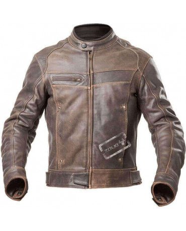 Blouson Moto Hiver Vintage - Veste - Homme - Biker