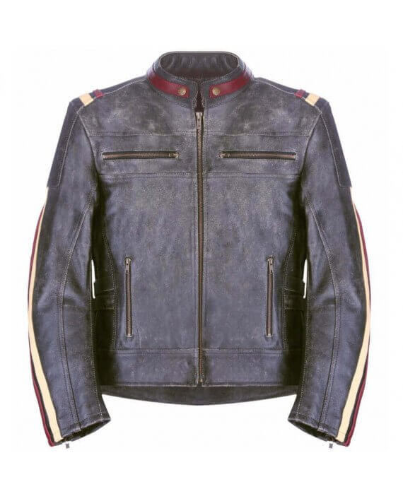 Acheter Blouson Moto Cuir, Homme, Vintage, Vente Veste Rétro Pas Cher