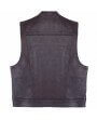 Cut Gilet Cuir Marron Vintage SOA Son's Anarachy