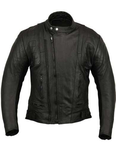 Blouson Moto Homme Cuir Zolki Custom Vintage