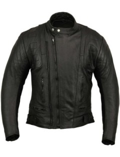 Blouson Moto Homme Cuir Zolki Custom Vintage
