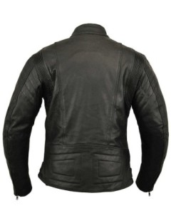 Blouson Moto Homme Cuir Zolki Kustom Kulture Noir