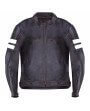 Blouson Moto Homme Vintage Marron Vieilli