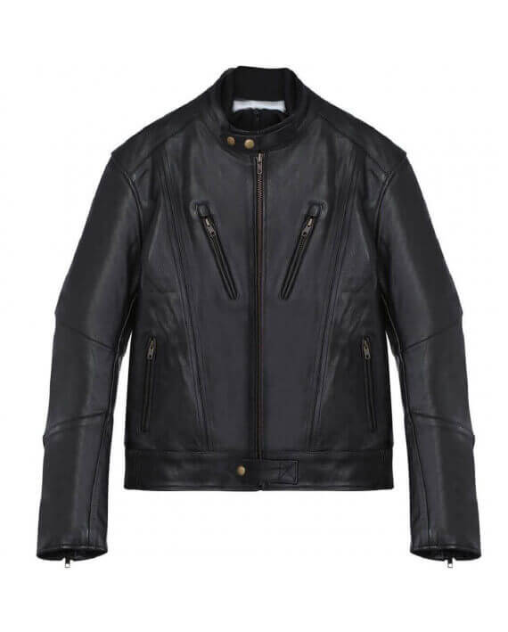 Blouson Moto Cuir Zolki Homme Velocity