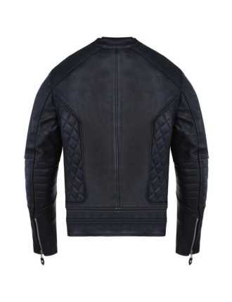 Blouson Moto Homme Cuir Moto Smoke Zolki