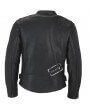 Blouson Moto Cuir Noir Homme Neutre