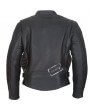 Blouson Moto Cuir Noir Homme Zolki