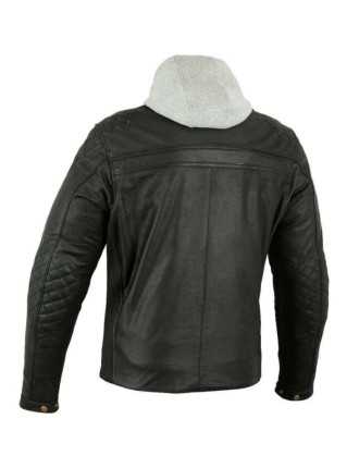 Hoodie Cuir Capuche Noir Gris Zolki Capcuhe