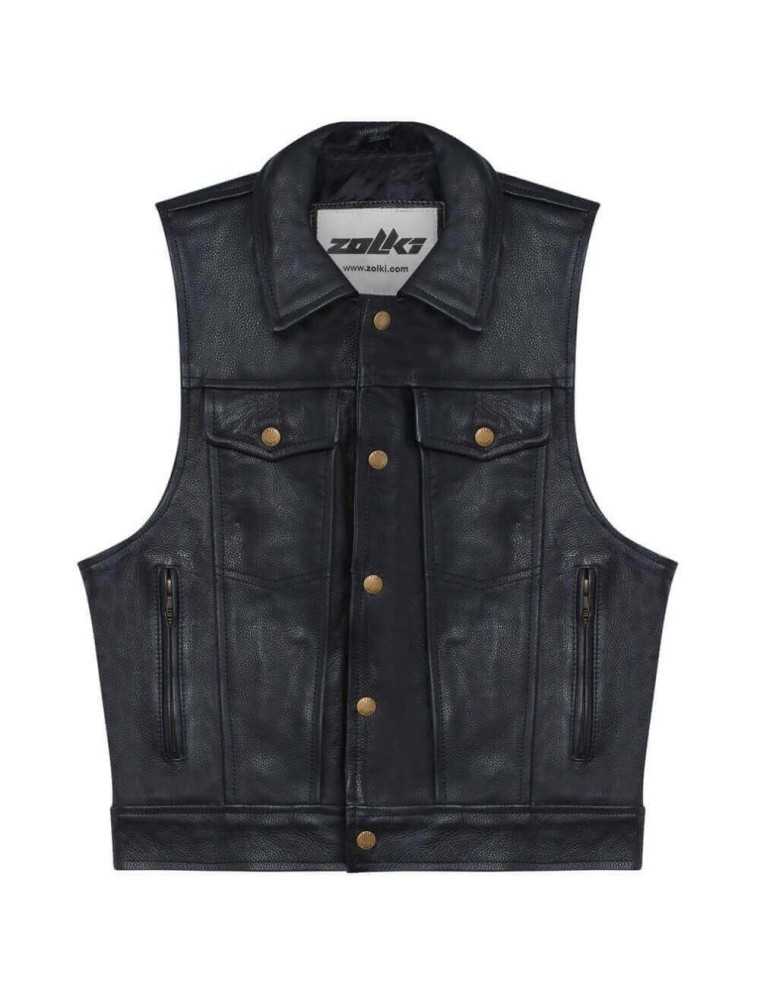Blouson Cuir JAX Son' Anarchy Biker Zolki