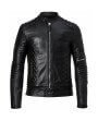 Blouson Moto Homme Cuir Moto Fashion Zolki