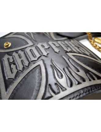 Maroquinerie Luxe Homme Biker