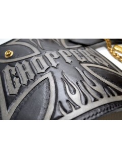 Maroquinerie Luxe Homme Biker