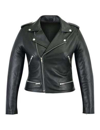 Veste Cuir Motarde Homologuée CE