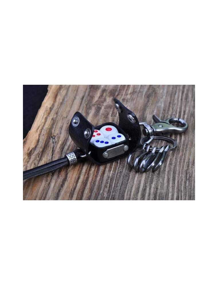 Porte-clés Cuir Biker