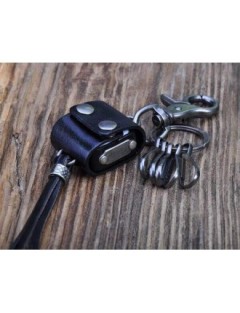 Porte-clés Cuir Biker