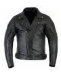 Blouson Moto Cuir Vintage Homme Zolki