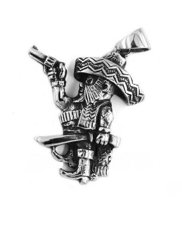 Pendentif Acier Biker