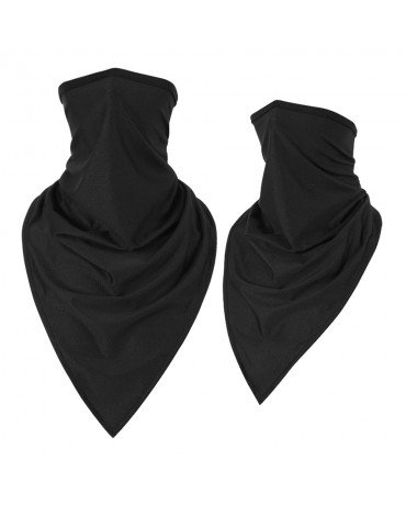 Masque Moto Bandana Noir Zolki