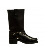 Bottes Moto Cuir Homme