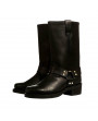 Bottes Moto Cuir Homme