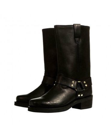 Bottes Moto Cuir Homme