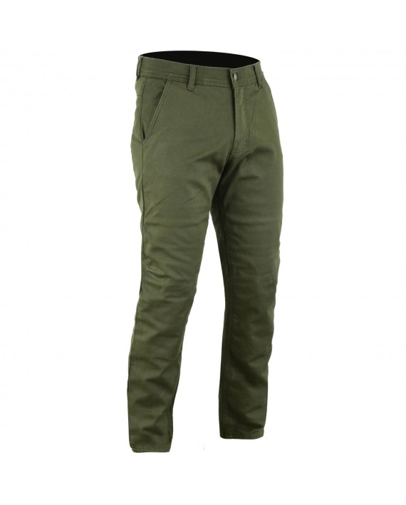 Chino Moto Vert Kevlar Moto Zolki