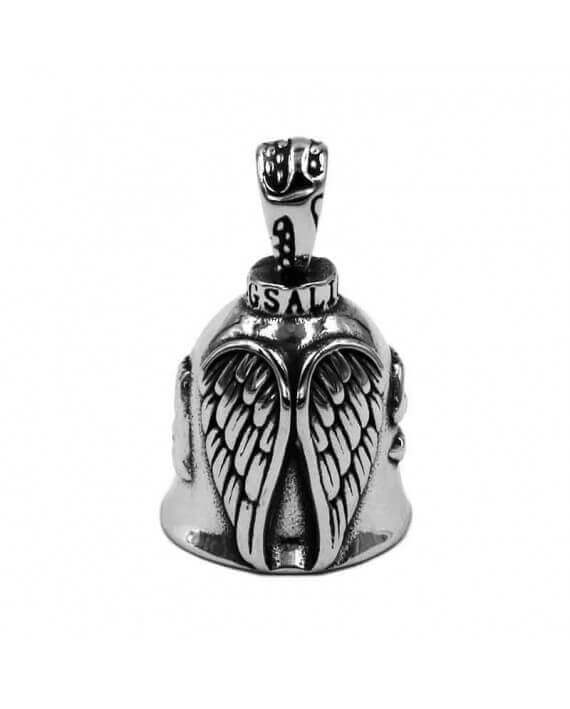 Guardian Bell, Bijoux Moto, Porte Bonheur Motard, Clochette Inox Biker