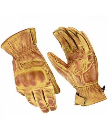 Gants Moto Cuir Vintage