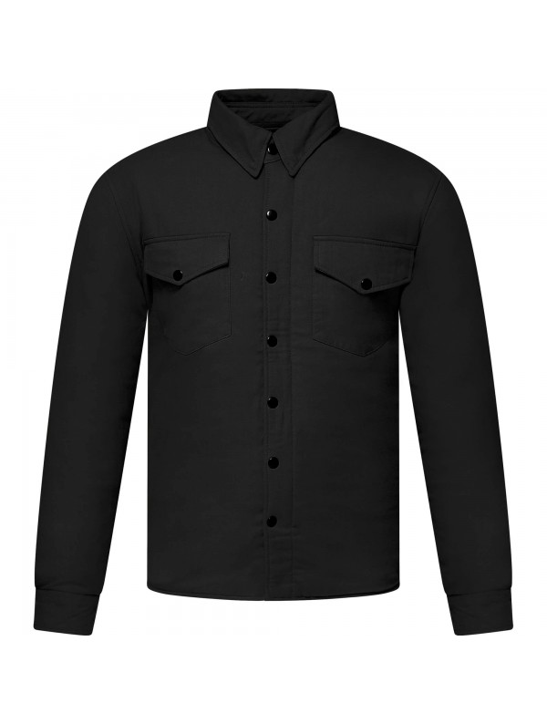 Chemise moto Kevlar Protections amovibles niveau 1