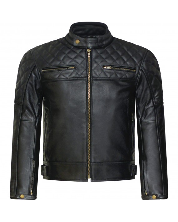 Blouson moto cuir CLASSIC