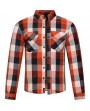 Lumberjack Kevlar Blanc Orange Biker