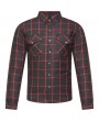 Lumberjack Moto Rouge Noire Kevlar