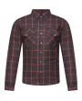 Lumberjack Moto Rouge Noire Kevlar