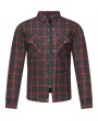 Lumberjack Moto Rouge Noire Kevlar