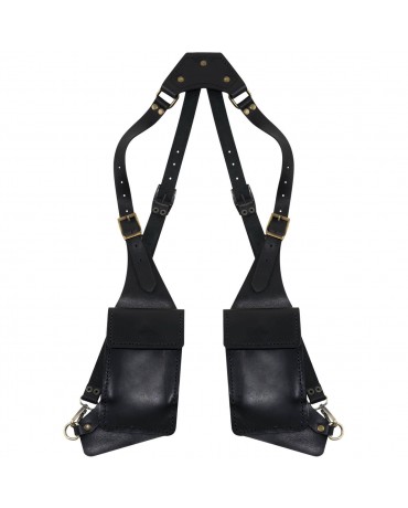 Holster Cuir Marron Vintage Biker