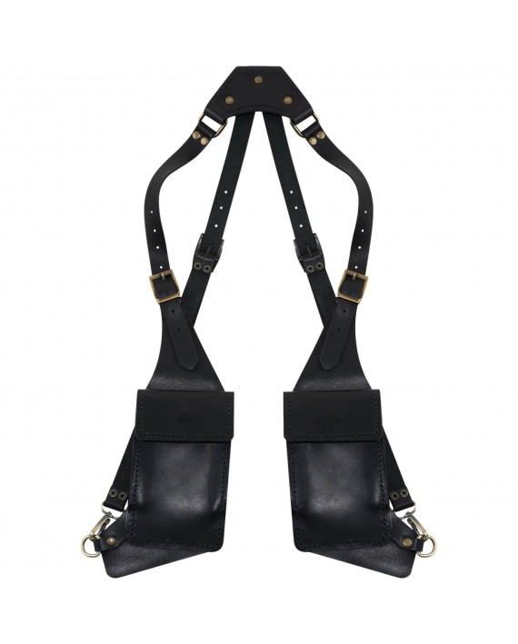 Holster Cuir Noir Biker Zolki