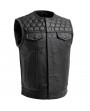 Cut Cuir Hornet Zolki Gilet Biker