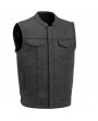 Gilet Moto Cuir Zolki SOA Heritage 