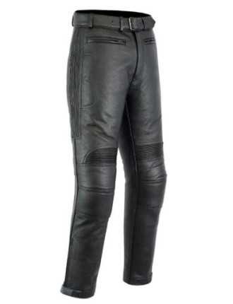Pantalon Moto Cuir Sobre Zolki Homme