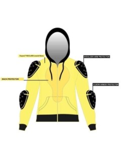 Blouson Moto Doublure Kevlar + Protections CE