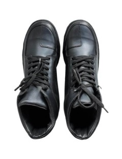 Baskets Moto Homme Cuir