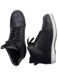 Baskets Moto Homme Cuir